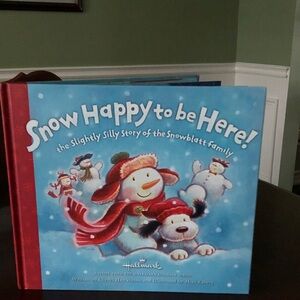 Hallmark Snow Happy Storybook - Red and Blue